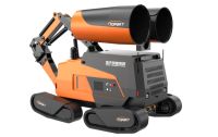 RXR-YM60000GD消防排煙滅火破拆機器人 (油動液壓、破拆機械臂、80國產消防水炮)