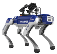 反恐防暴四足機器狗 （40kg超級大狗，第5代，自組網+集成一體式遙控器+雙光三軸增穩云臺+38mm六聯發射器+捕捉網發射器）